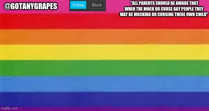 gotanygrapes pride month temp (made by Wofly-Boy) Blank Meme Template