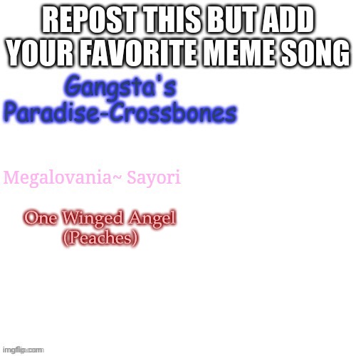 One Winged Angel
(Peaches) | made w/ Imgflip meme maker