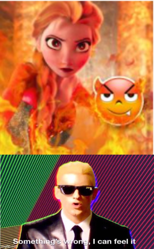 fire Elisa? what the funk? | image tagged in something s wrong | made w/ Imgflip meme maker