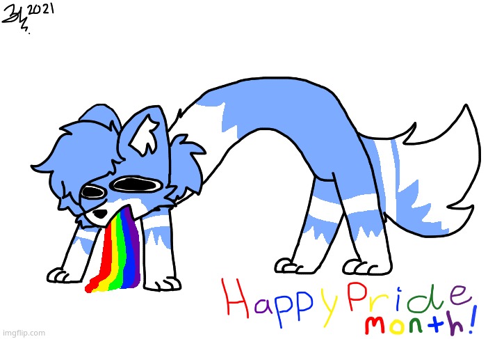 Happy pride month from me :D | made w/ Imgflip meme maker