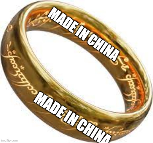 damn a lot o' made in chinar stuff | MADE IN CHINA; MADE IN CHINA | image tagged in harry potter,gandalf,lord of the rings | made w/ Imgflip meme maker