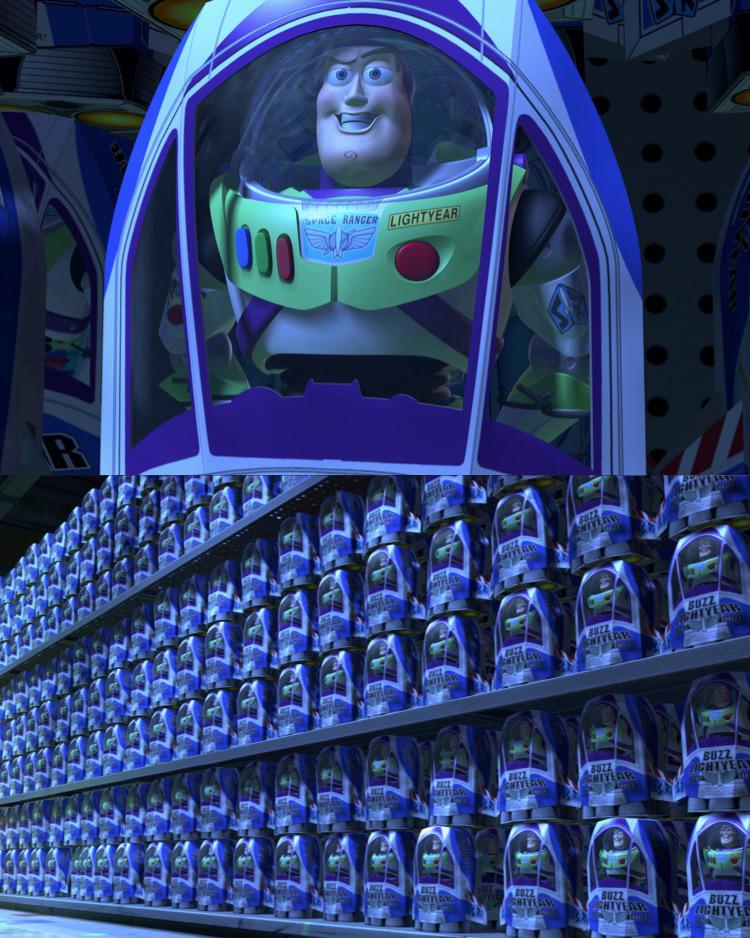 Buzz lightyear Blank Meme Template