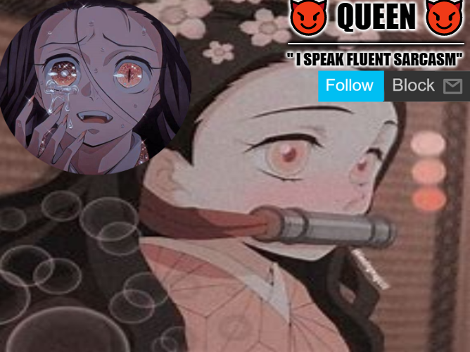 High Quality Demon slayer temp- Queen Blank Meme Template