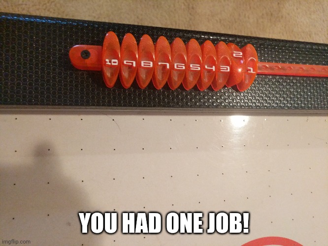 He is a menace to society | YOU HAD ONE JOB! | image tagged in you had one job | made w/ Imgflip meme maker