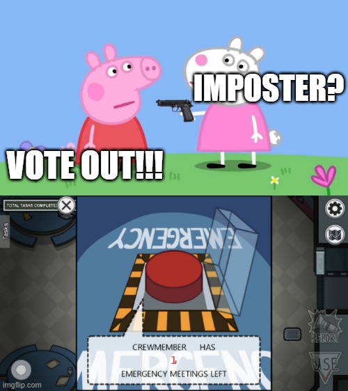 IMPOSTER? VOTE OUT!!! | made w/ Imgflip meme maker