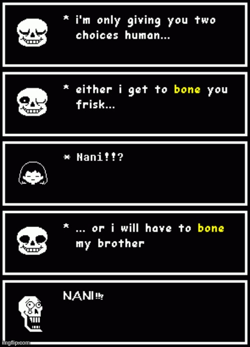 undertale ships- | made w/ Imgflip meme maker