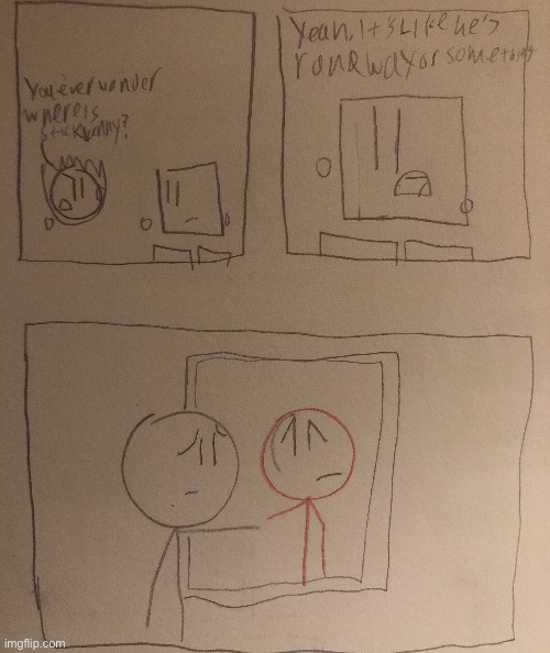 Just a comic of Fireball, Blocky and Stickdanny | made w/ Imgflip meme maker