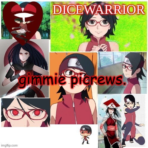 E | gimmie picrews. | image tagged in announcement 10 | made w/ Imgflip meme maker