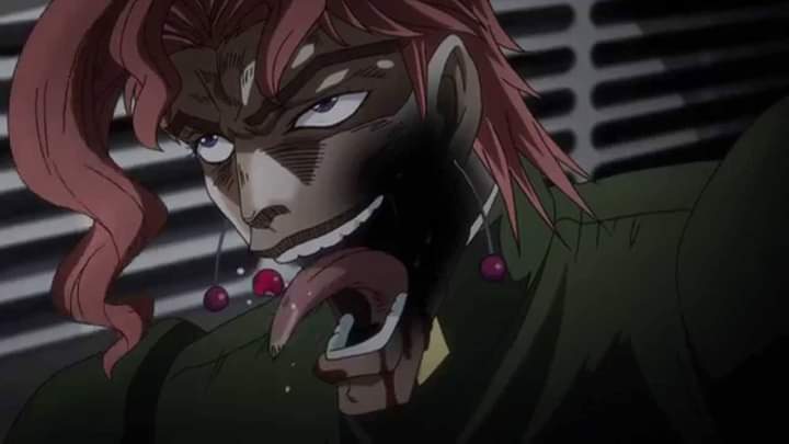 High Quality JoJo's Bizarre Adventure Kakyoin cherry Blank Meme Template