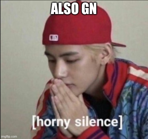 [horny silence] | ALSO GN | image tagged in horny silence | made w/ Imgflip meme maker