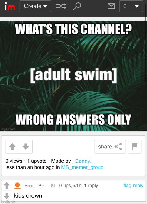 Excuse me what the fu- | image tagged in cursed comment,cursed comments,adult swim,memes | made w/ Imgflip meme maker