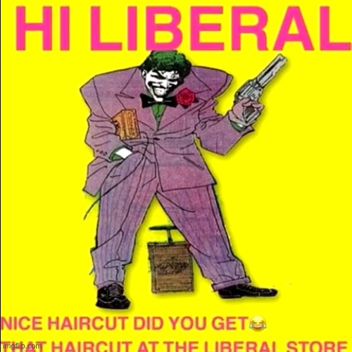 this dude literally owned all the liberals omigosh (joke, don’t kill me) | made w/ Imgflip meme maker