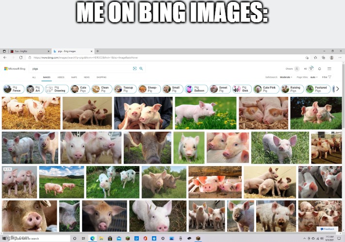 ME ON BING IMAGES: | made w/ Imgflip meme maker