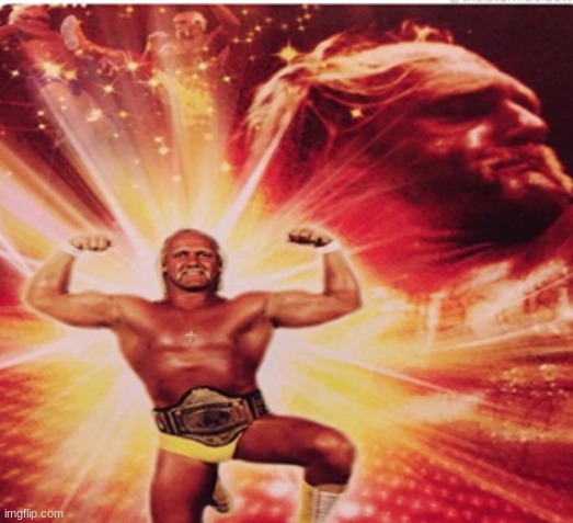 image tagged in hyped hulk hogan | made w/ Imgflip meme maker