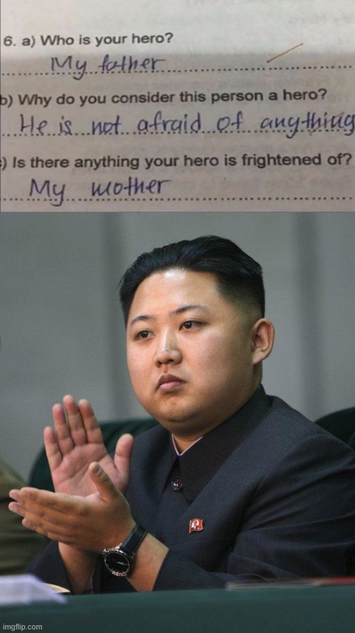 salute to this kid | image tagged in kim jong un | made w/ Imgflip meme maker
