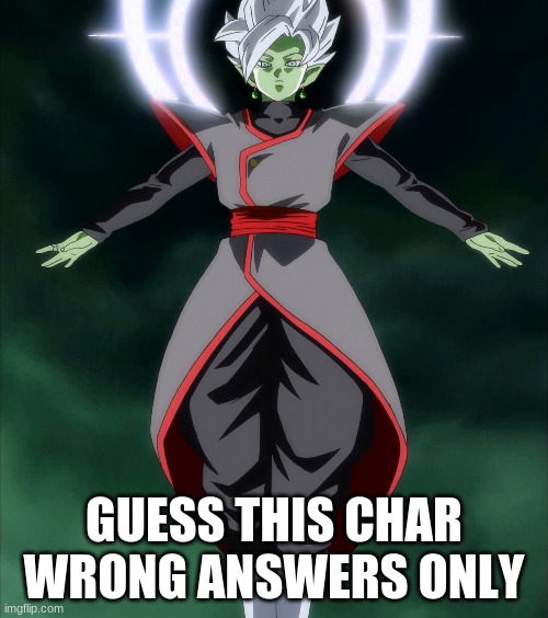 GUESS THIS CHAR WRONG ANSWERS ONLY | made w/ Imgflip meme maker