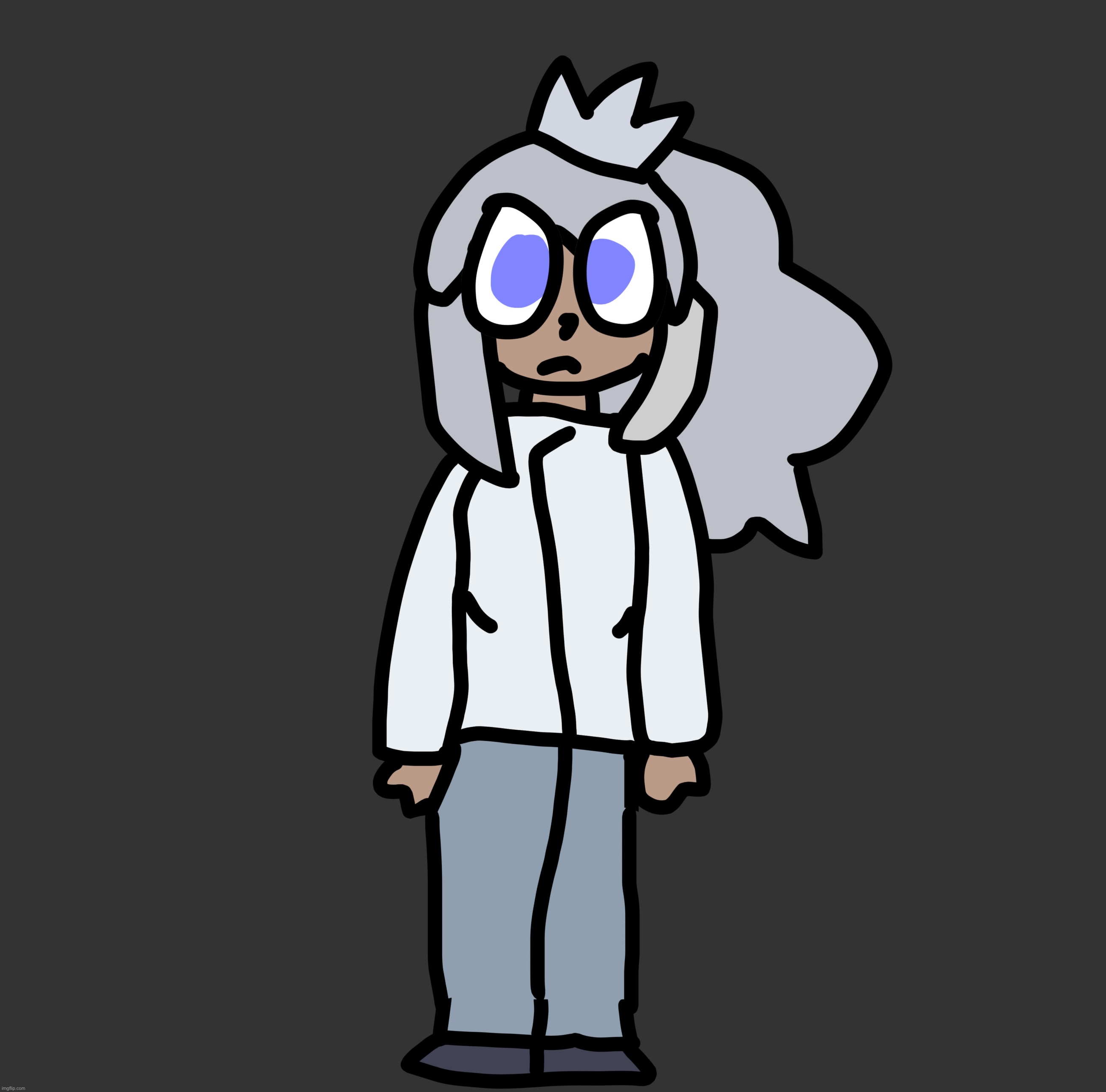 New OC, her name is Snowflake | made w/ Imgflip meme maker