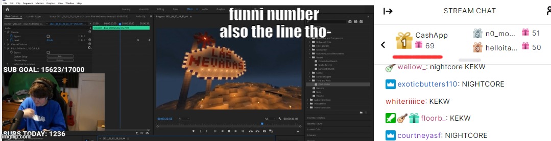 funni number 
also the line tho- | made w/ Imgflip meme maker