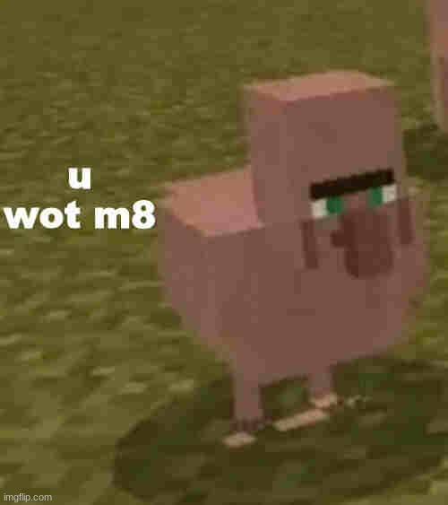 Link in comments | image tagged in u wot m8 cursed villager-chicken | made w/ Imgflip meme maker