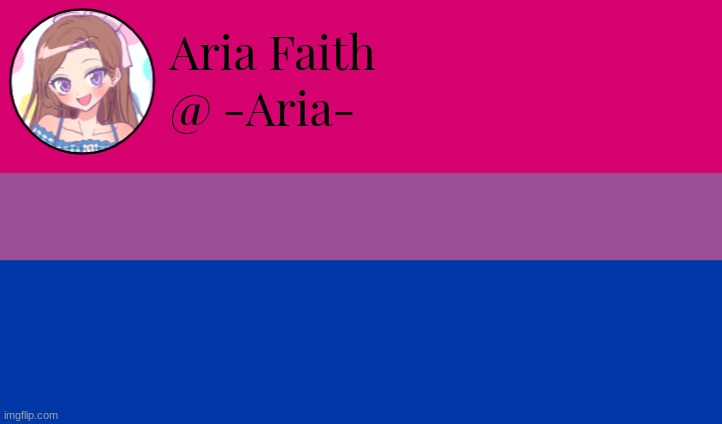 Aria announcement temp Blank Meme Template