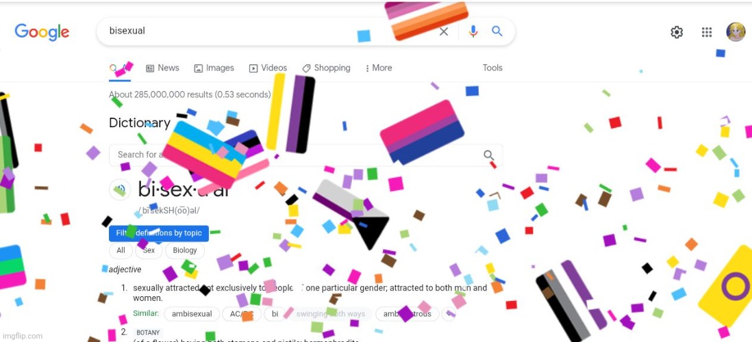 I Searched "bisexual" And It Worked | made w/ Imgflip meme maker