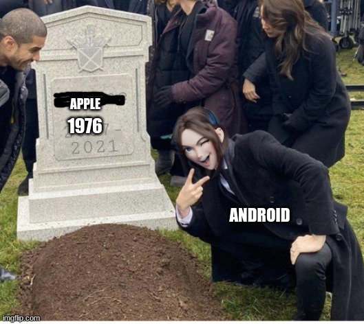 APPLE 1976 ANDROID | made w/ Imgflip meme maker
