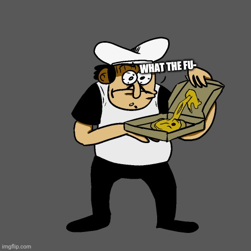 Peppino Nice | WHAT THE FU- | image tagged in peppino nice | made w/ Imgflip meme maker