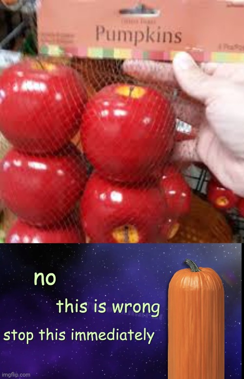 Apples | image tagged in pumpkin facts,apple,apples,you had one job,memes,meme | made w/ Imgflip meme maker