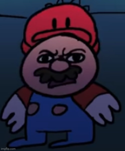 Disgusted Mario HD | image tagged in disgusted mario hd | made w/ Imgflip meme maker
