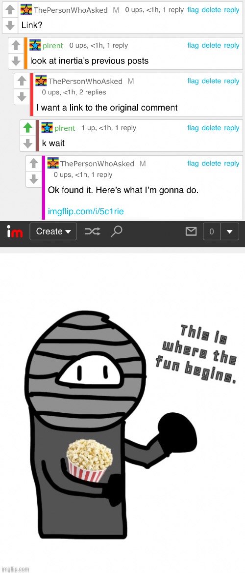 Imma just sit here and watch | made w/ Imgflip meme maker