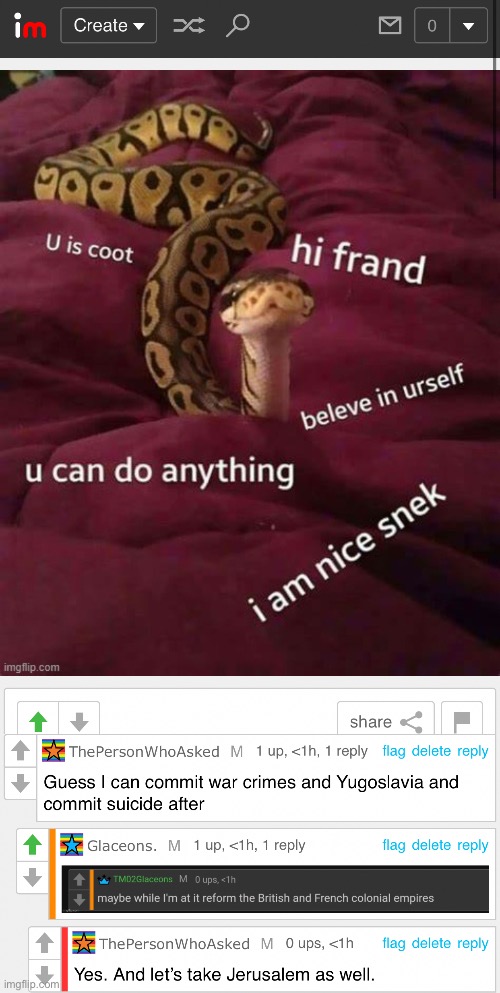 Low effort post | made w/ Imgflip meme maker