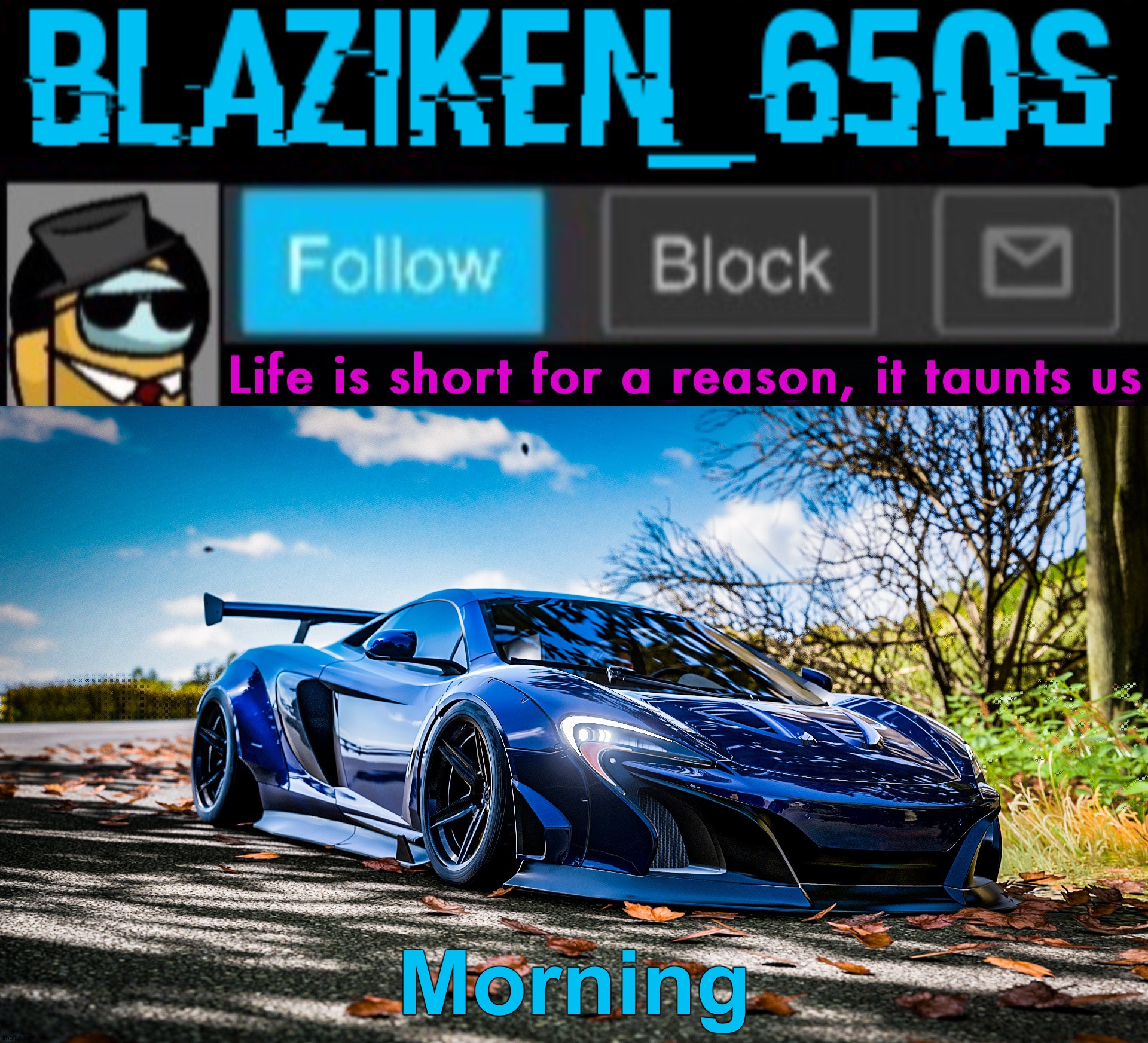 Blaziken_650s announcement template V7 (1080p) | Morning | image tagged in blaziken_650s announcement template v7 1080p | made w/ Imgflip meme maker