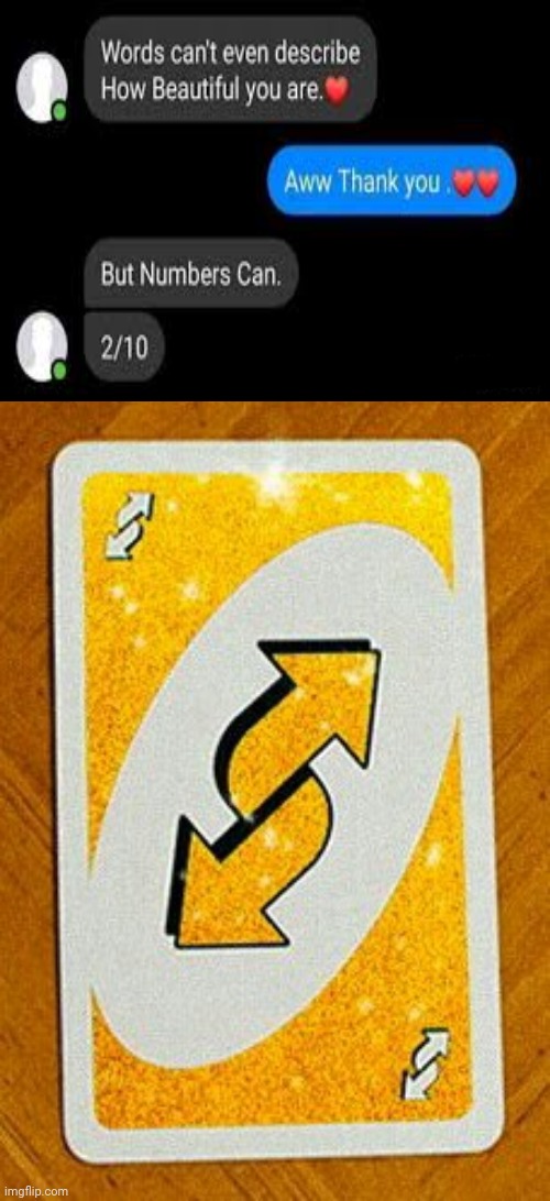 Gold Uno Reverse card Blank Template - Imgflip