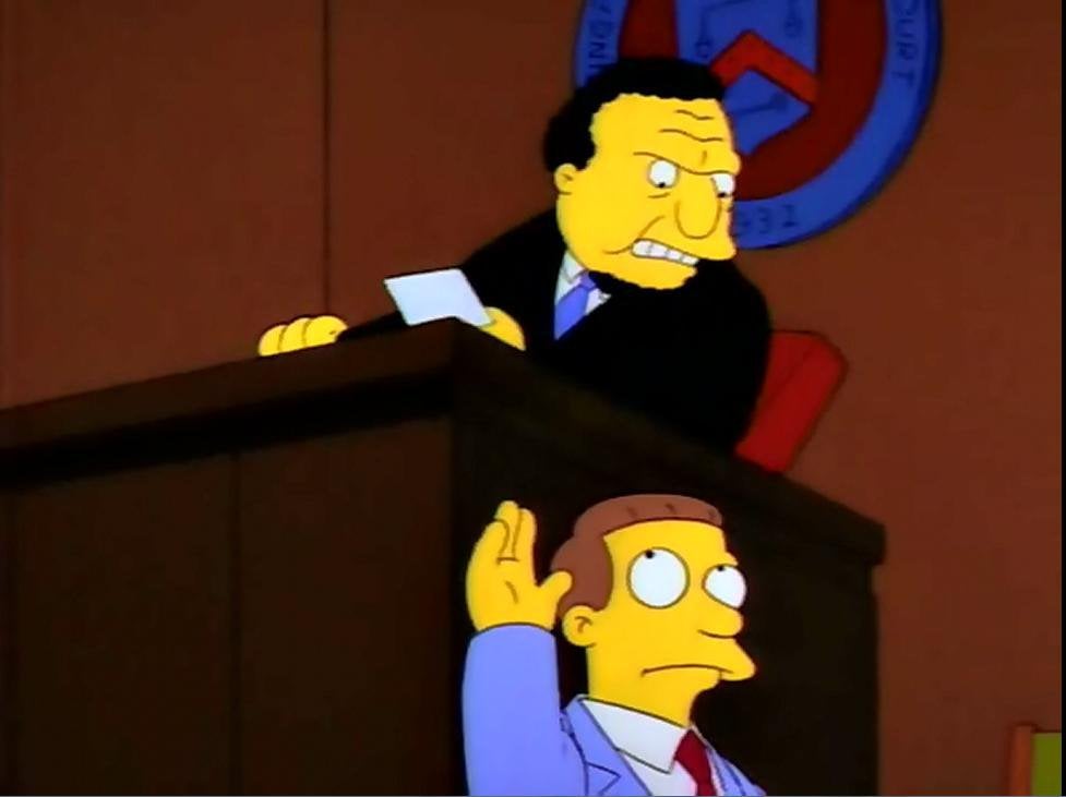 High Quality Lionel Hutz Judge Snyder Blank Meme Template