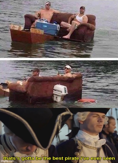 Those guys are quite smart if they managed to do that | image tagged in redneck boat,pirates of the carribean,memes,engineering,smart,funny | made w/ Imgflip meme maker