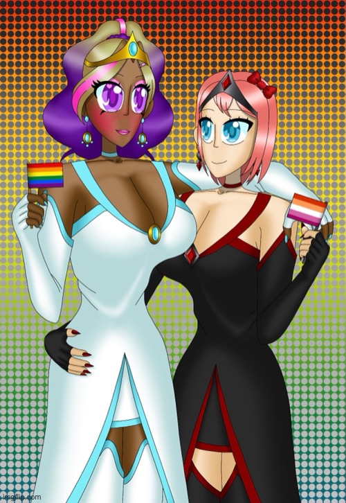 Something I drew for LGBTQ+ Pride Month | made w/ Imgflip meme maker