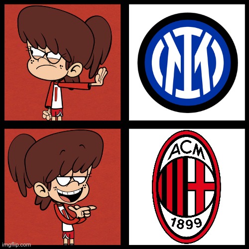 Lynn wants A.C. Milan to win Serie A 2021-2022! | image tagged in hotline blynng,lynn loud,ac milan,serie a,calcio,memes | made w/ Imgflip meme maker