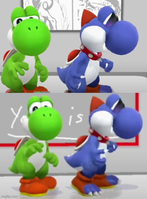 Yoshi & Boshi 2.0 | image tagged in yoshi boshi 2 0 | made w/ Imgflip meme maker