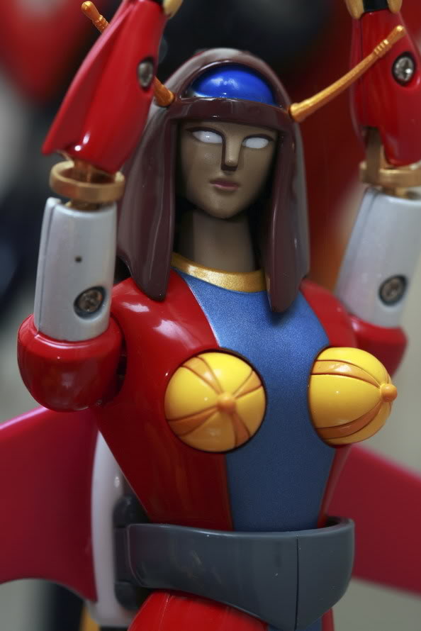 Giant Fembot With Yellow Boobz 3 Blank Meme Template