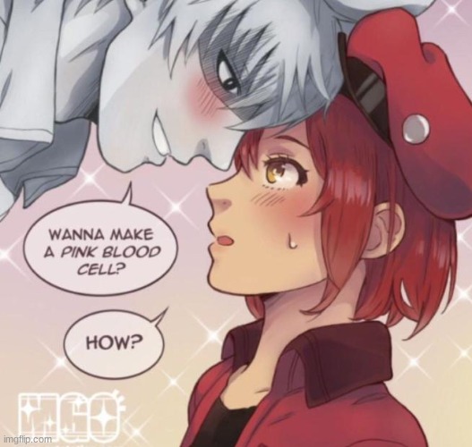 WHITE BLOOD CELL NO- | made w/ Imgflip meme maker