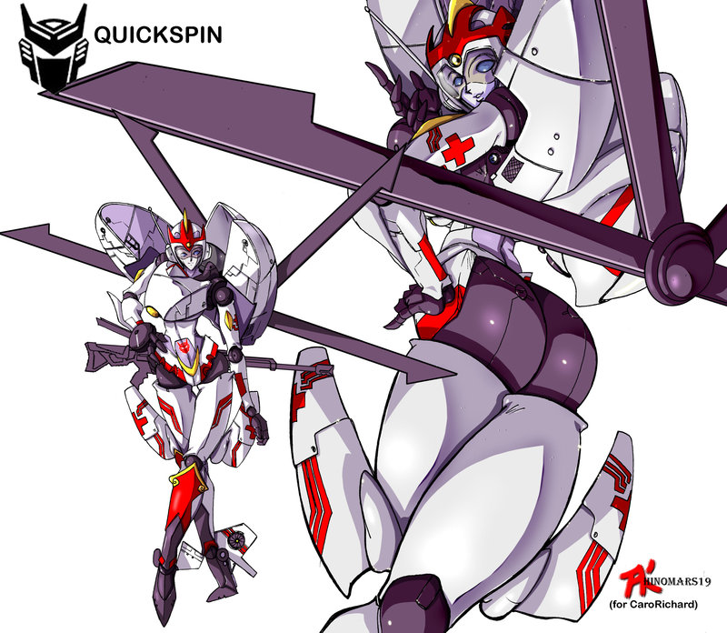 Autobot Quickspin 3 Blank Meme Template