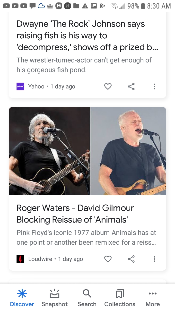 The Rock Animals News Duo Blank Meme Template