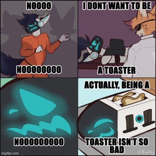 leaked footage of area 51 experiments  colorized | image tagged in furry,memes | made w/ Imgflip meme maker