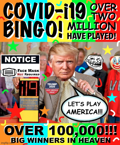 Humorous Covid Party | image tagged in covid-i19 bingo over two million have played,covid-19,true,funny | made w/ Imgflip meme maker