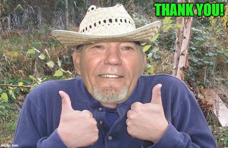 THANK YOU! | image tagged in el-kewlew | made w/ Imgflip meme maker