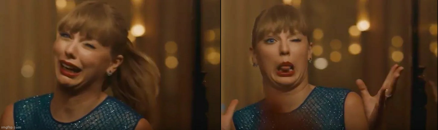 High Quality Taylor Swift sequence 2 Blank Meme Template