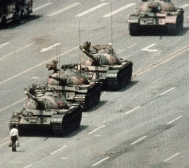 Tank Man Tiananmen Blank Meme Template