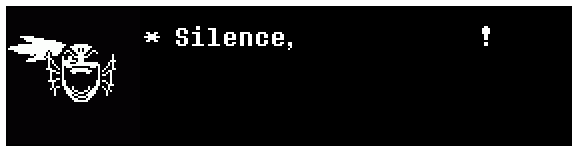 Undyne the Undying SILENCE Blank Meme Template