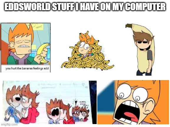 idk why i ship tom and tord tho- | EDDSWORLD STUFF I HAVE ON MY COMPUTER | image tagged in blank white template | made w/ Imgflip meme maker