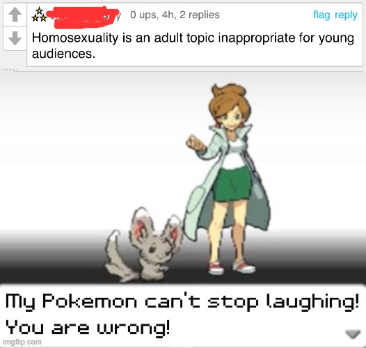 image tagged in my pokemon can't stop laughing you are wrong | made w/ Imgflip meme maker